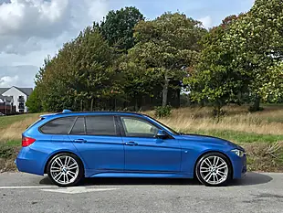 Used 2015 BMW 3 Series M Sport Touring Blue - Interior and Exterior details 8
