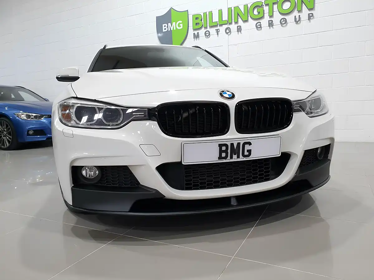 Used 2015 BMW 3 Series M Sport Touring White - Interior and Exterior details 12