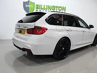 Used 2015 BMW 3 Series M Sport Touring White - Interior and Exterior details 16