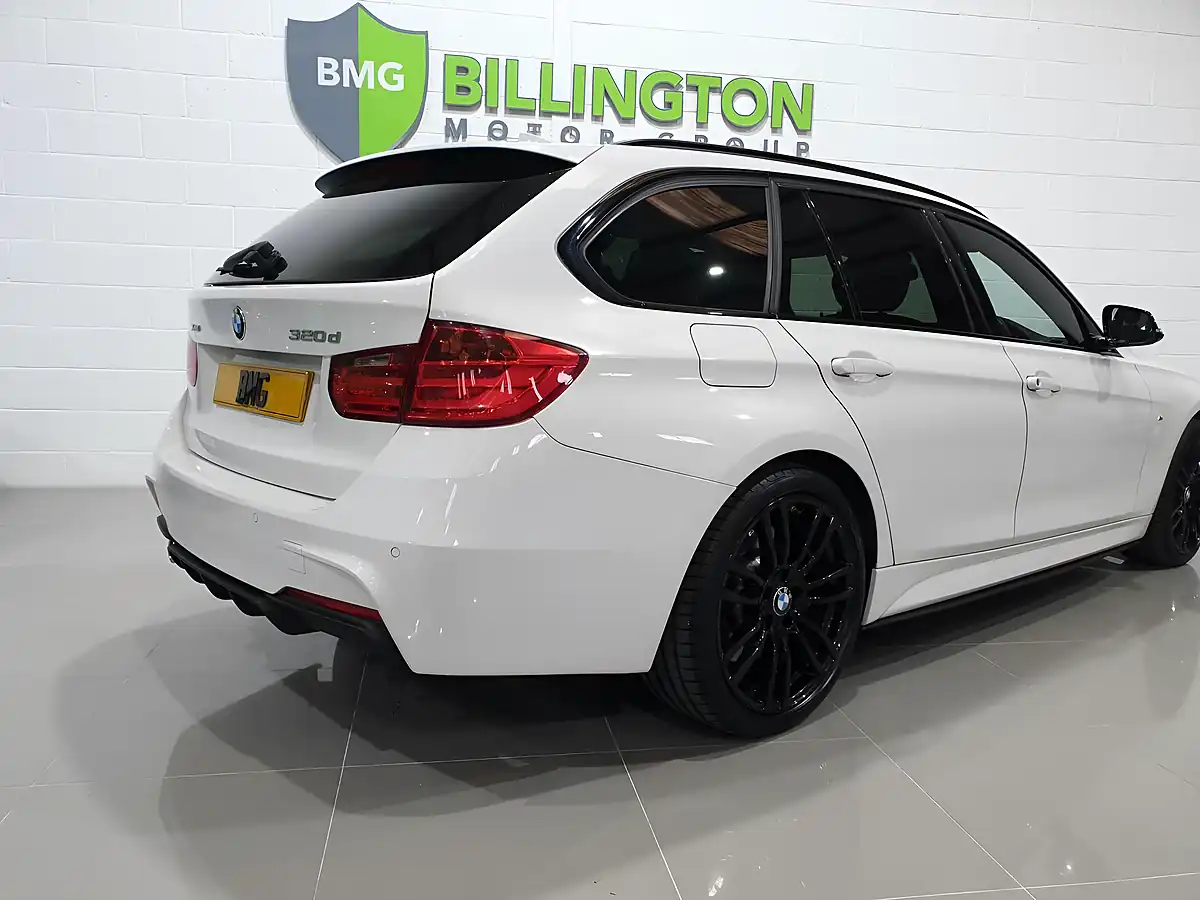 Used 2015 BMW 3 Series M Sport Touring White - Interior and Exterior details 16