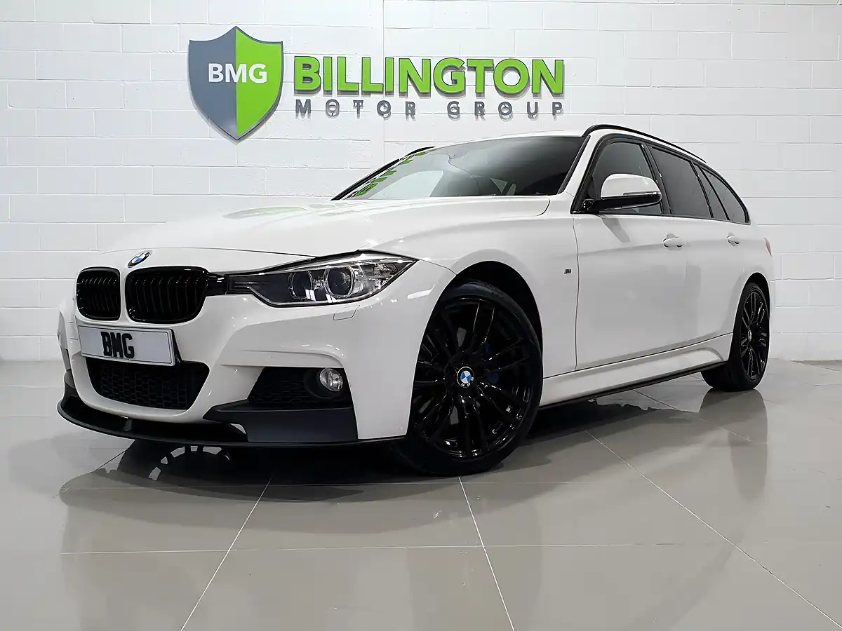 Used 2015 BMW 3 Series M Sport Touring White - Interior and Exterior details 3