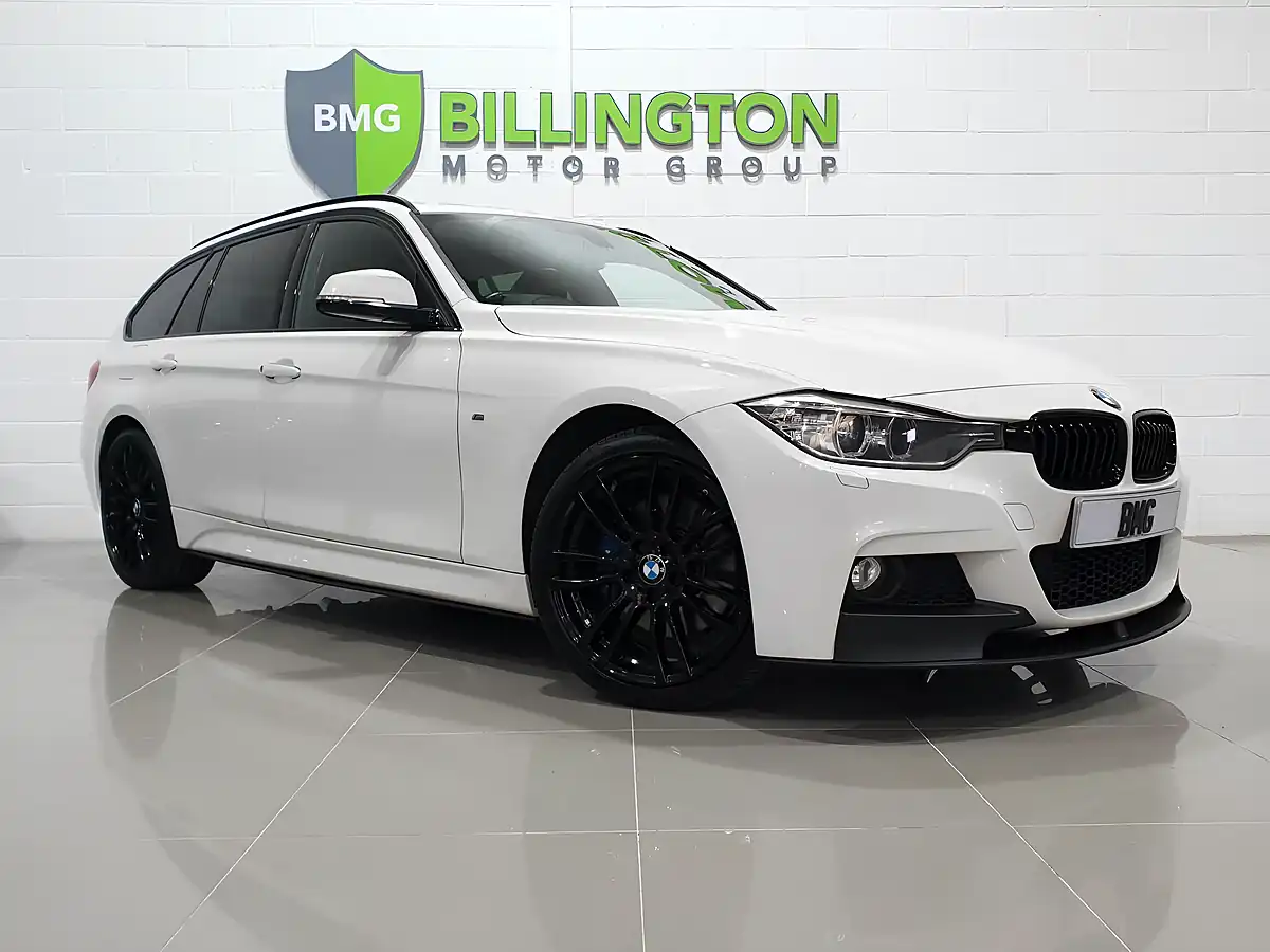 Used 2015 BMW 3 Series M Sport Touring White - Interior and Exterior details 9