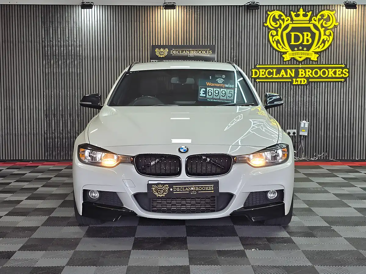 Used 2015 BMW 3 Series M Sport White - Interior and Exterior details 8