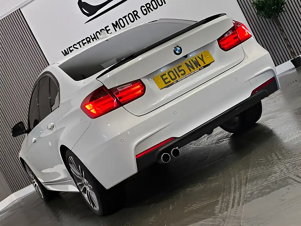 Used 2015 BMW 3 Series M Sport White - Interior and Exterior details 11