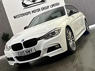 Used 2015 BMW 3 Series M Sport White - Interior and Exterior details 6