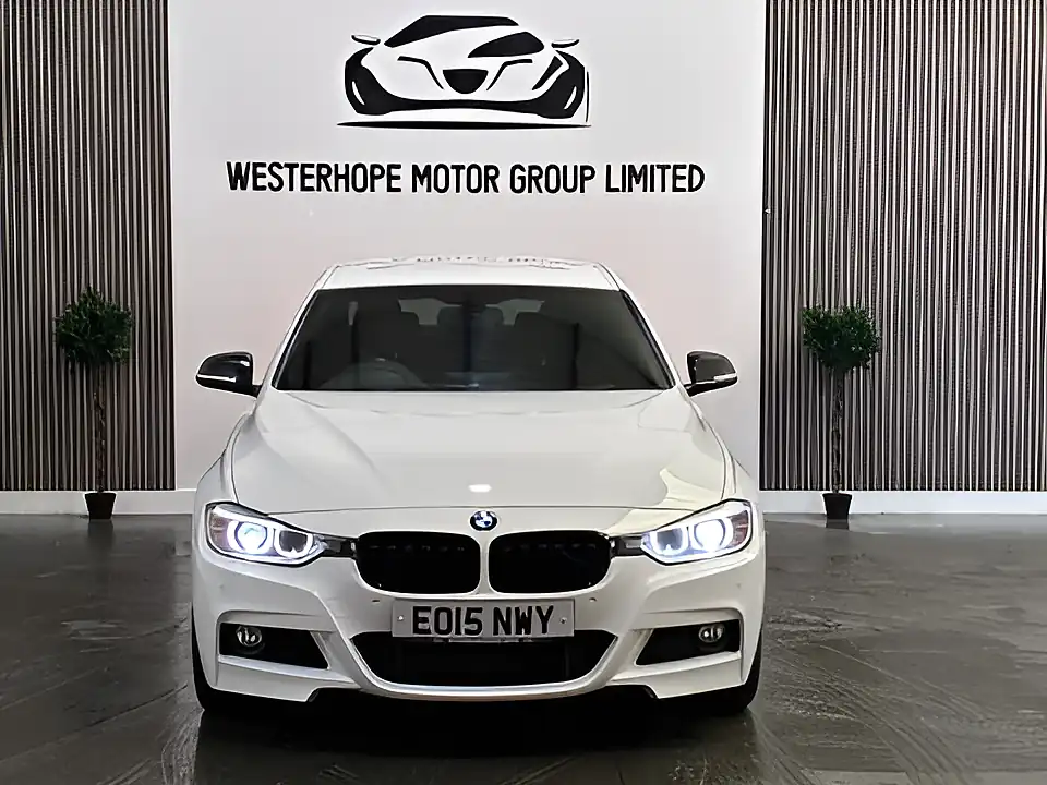 Used 2015 BMW 3 Series M Sport White - Interior and Exterior details 8