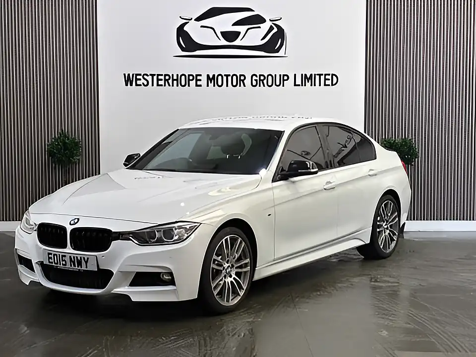 Used 2015 BMW 3 Series M Sport White - Interior and Exterior details 9