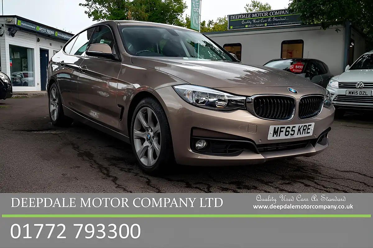 Used 2015 BMW 3 Series Se Gran Turismo Kalahari Beige - Front View