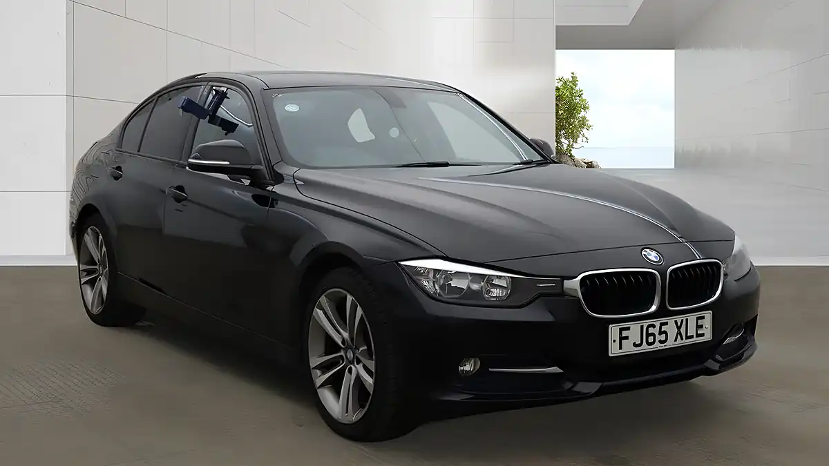 Used 2015 BMW 3 Series Sport Black - Front View