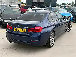 Used 2015 BMW 3 Series Sport Blue - Interior and Exterior details 11