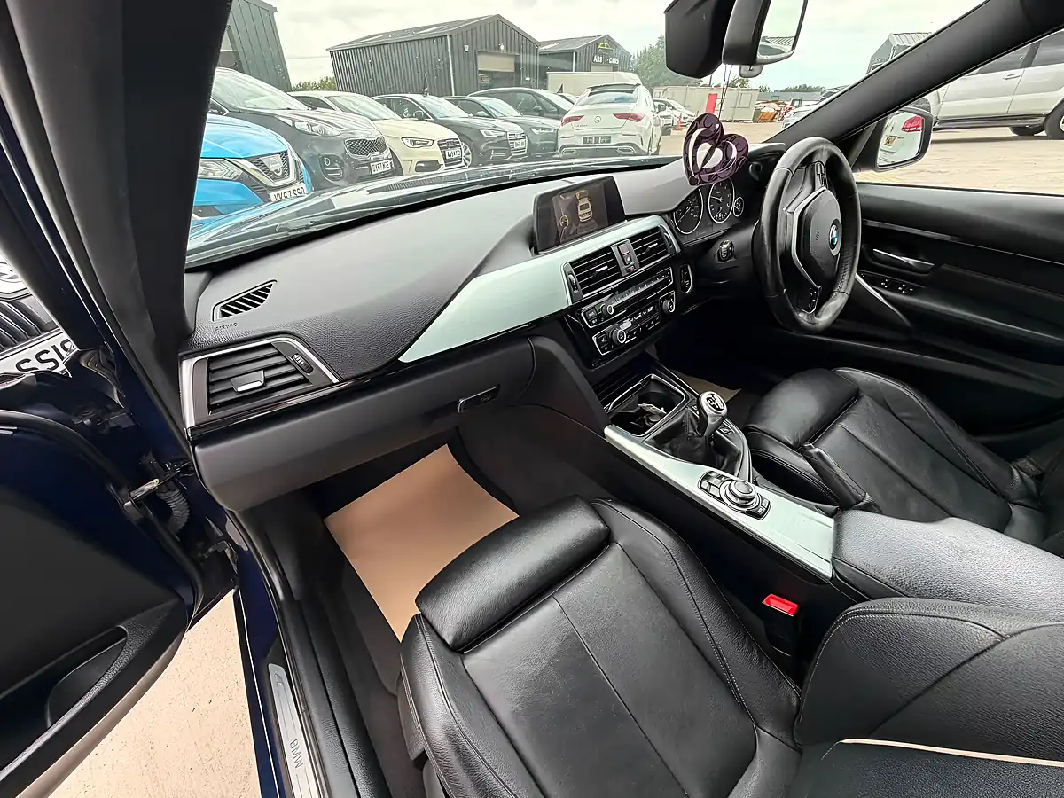 Used 2015 BMW 3 Series Sport Blue - Interior and Exterior details 13