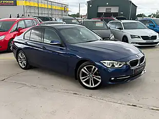 Used 2015 BMW 3 Series Sport Blue - Interior and Exterior details 2