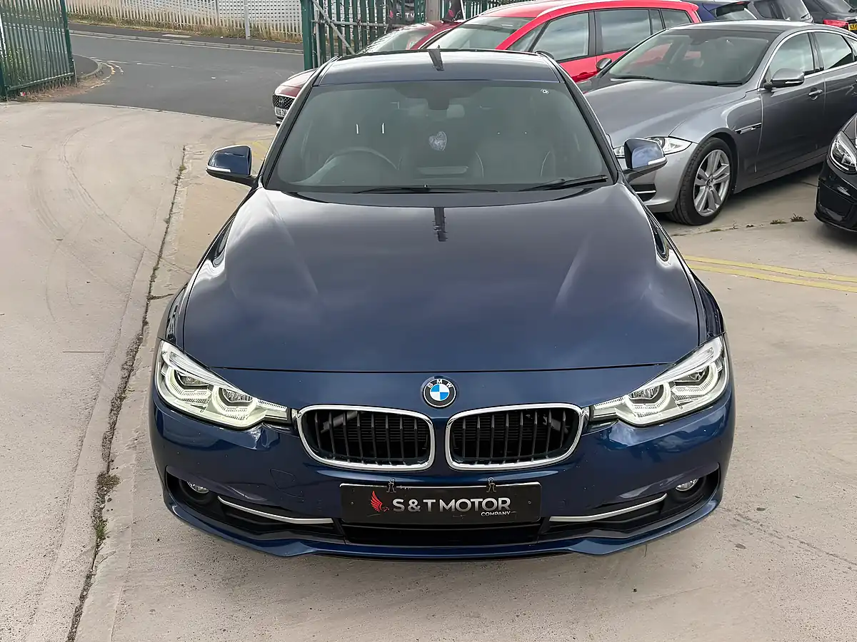 Used 2015 BMW 3 Series Sport Blue - Interior and Exterior details 3