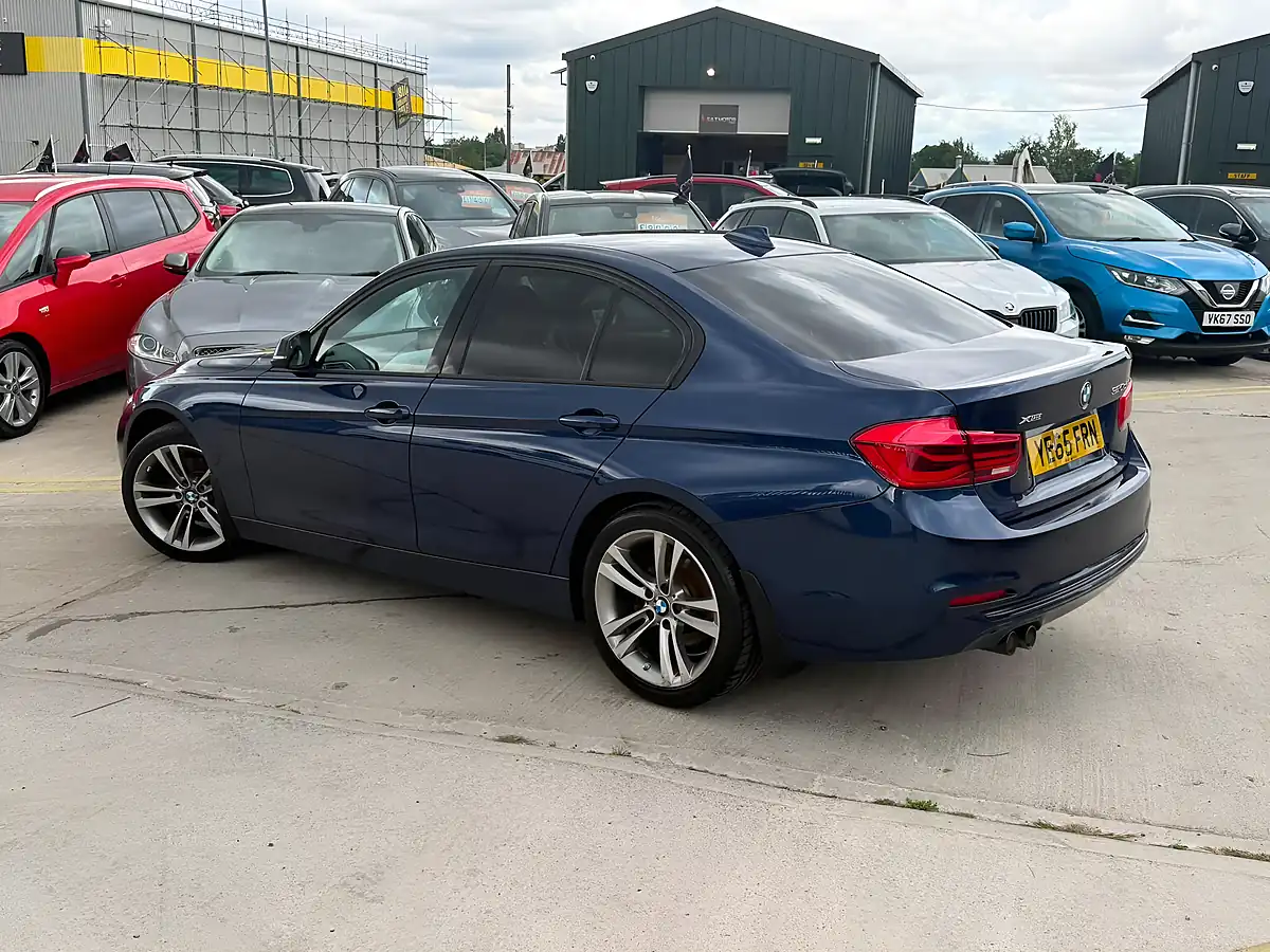 Used 2015 BMW 3 Series Sport Blue - Interior and Exterior details 5