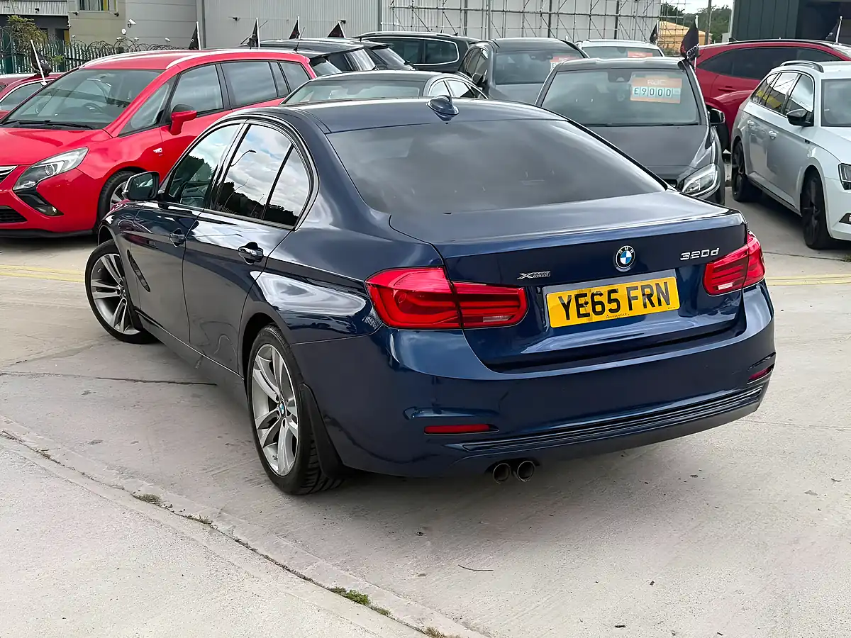 Used 2015 BMW 3 Series Sport Blue - Interior and Exterior details 7