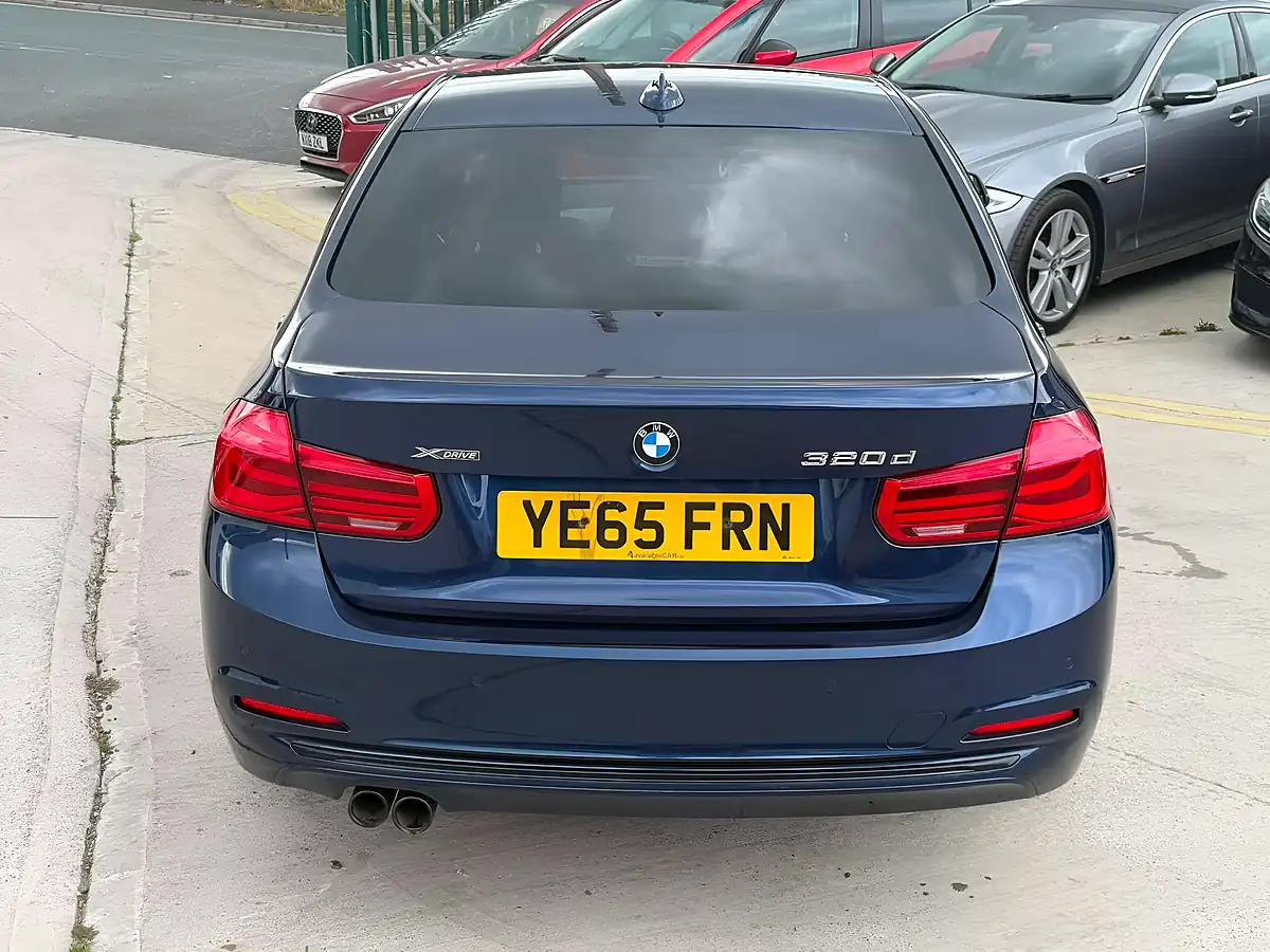 Used 2015 BMW 3 Series Sport Blue - Interior and Exterior details 9