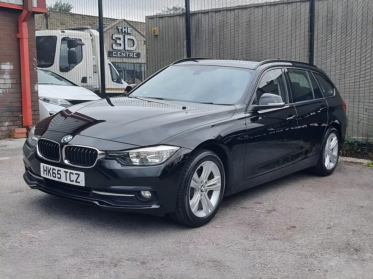 Used 2015 BMW 3 Series Sport Touring Black - Interior and Exterior details 3