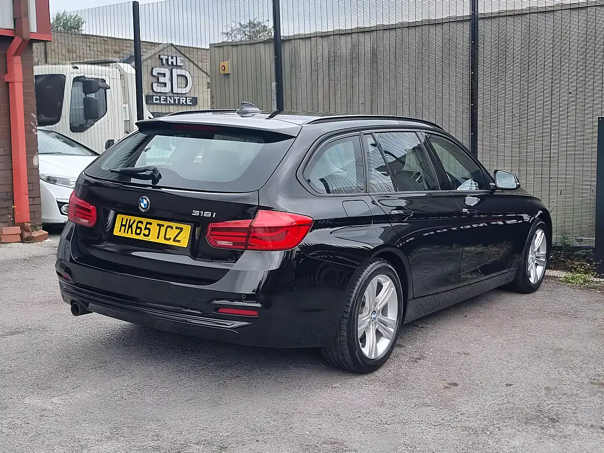 Used 2015 BMW 3 Series Sport Touring Black - Interior and Exterior details 8