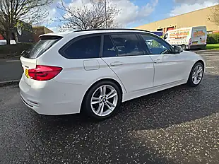 Used 2015 BMW 3 Series Sport White - Interior and Exterior details 6