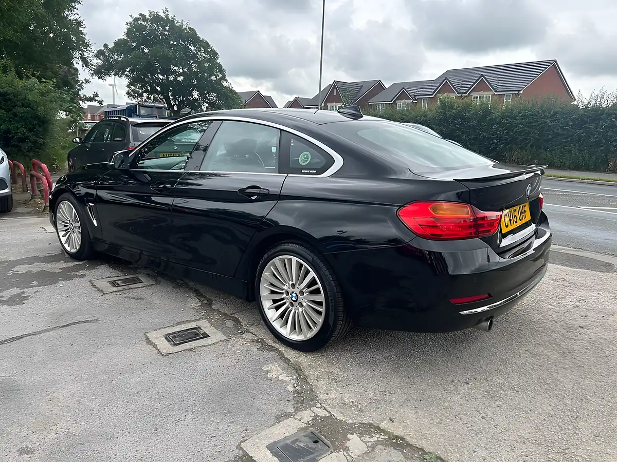 Used 2015 BMW 4 Series Gran Coupe Luxury Black - Interior and Exterior details 15