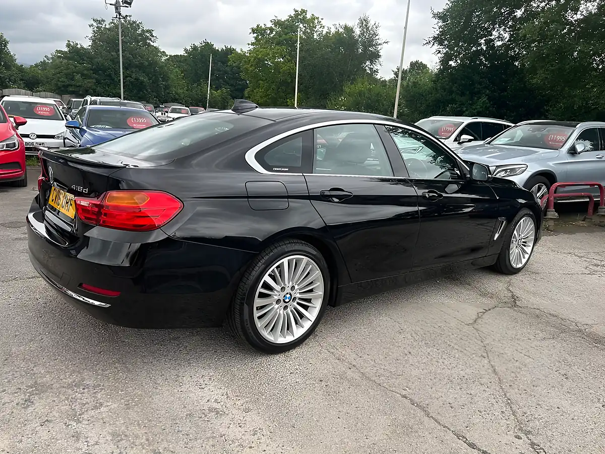Used 2015 BMW 4 Series Gran Coupe Luxury Black - Interior and Exterior details 16