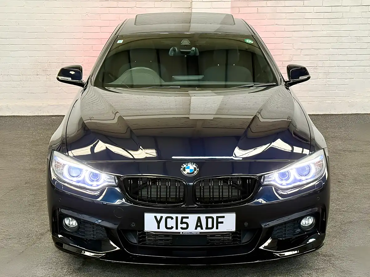 Used 2015 BMW 4 Series Gran Coupe M Sport Black - Interior and Exterior details 2