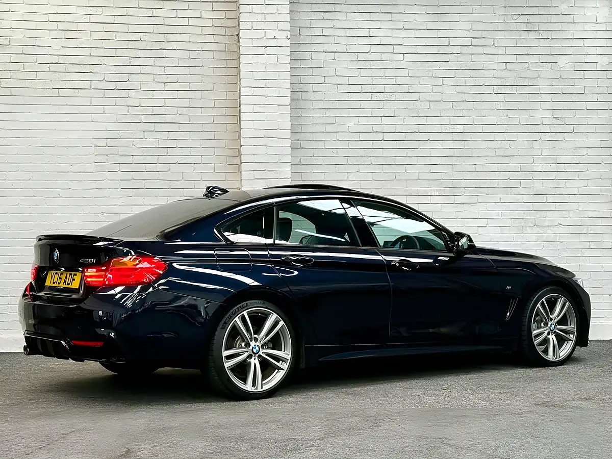 Used 2015 BMW 4 Series Gran Coupe M Sport Black - Interior and Exterior details 3
