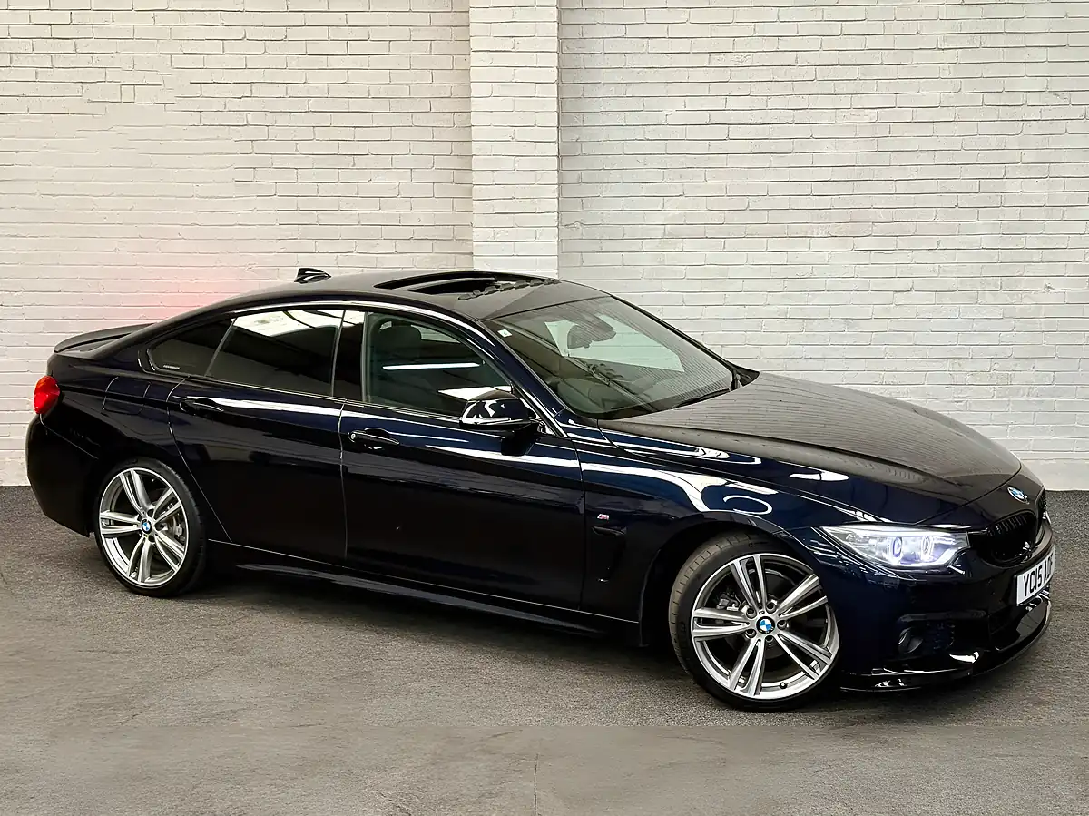 Used 2015 BMW 4 Series Gran Coupe M Sport Black - Interior and Exterior details 6