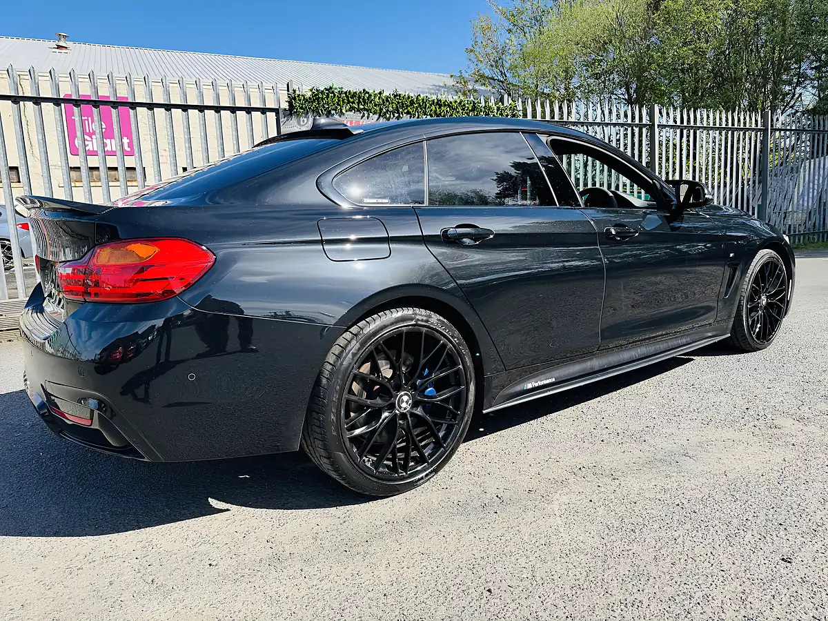 Used 2015 BMW 4 Series Gran Coupe M Sport Black - Interior and Exterior details 10