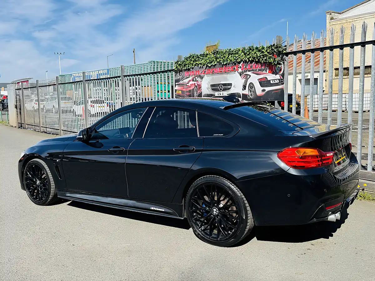 Used 2015 BMW 4 Series Gran Coupe M Sport Black - Interior and Exterior details 12