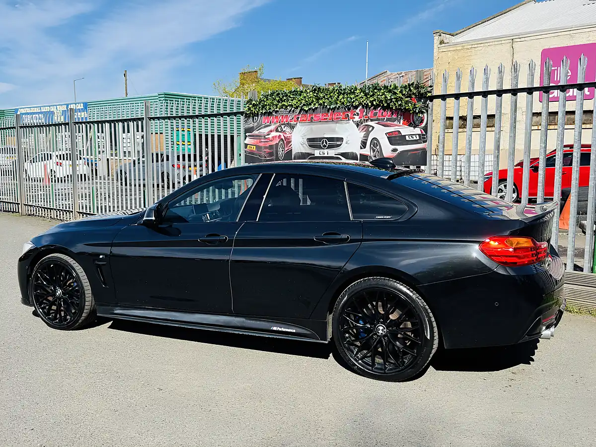 Used 2015 BMW 4 Series Gran Coupe M Sport Black - Interior and Exterior details 13