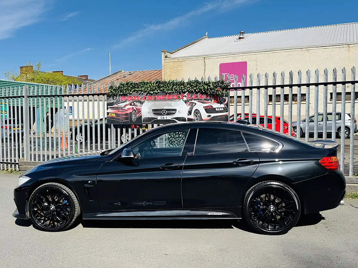 Used 2015 BMW 4 Series Gran Coupe M Sport Black - Interior and Exterior details 14