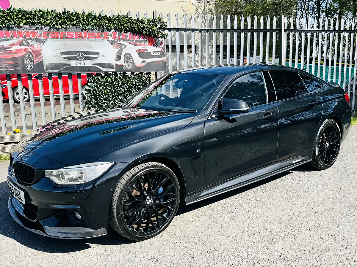 Used 2015 BMW 4 Series Gran Coupe M Sport Black - Interior and Exterior details 15