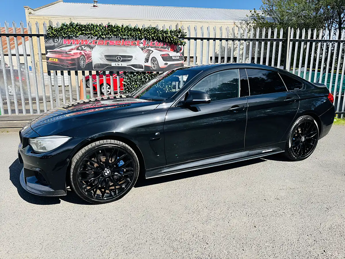 Used 2015 BMW 4 Series Gran Coupe M Sport Black - Interior and Exterior details 16