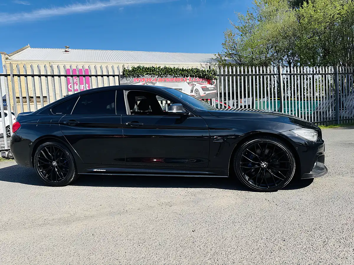Used 2015 BMW 4 Series Gran Coupe M Sport Black - Interior and Exterior details 2