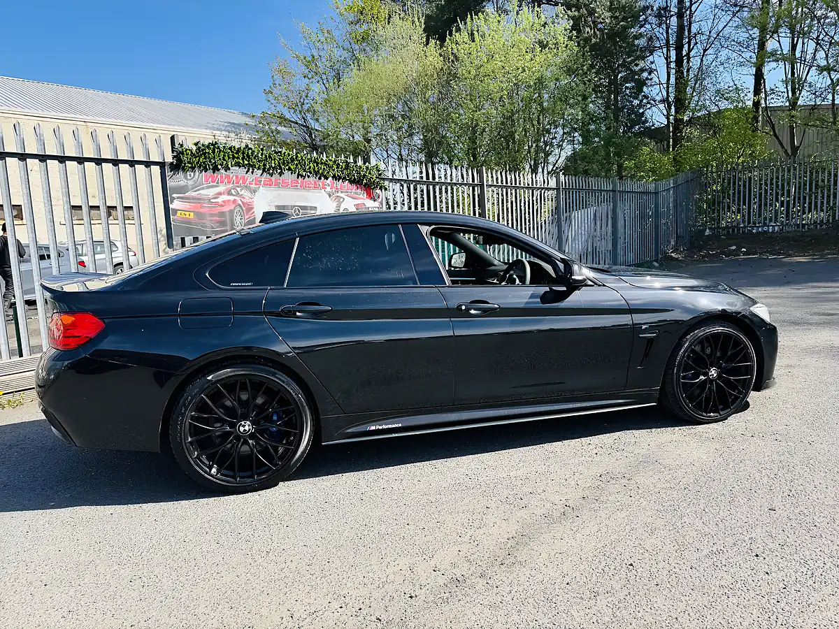Used 2015 BMW 4 Series Gran Coupe M Sport Black - Interior and Exterior details 3