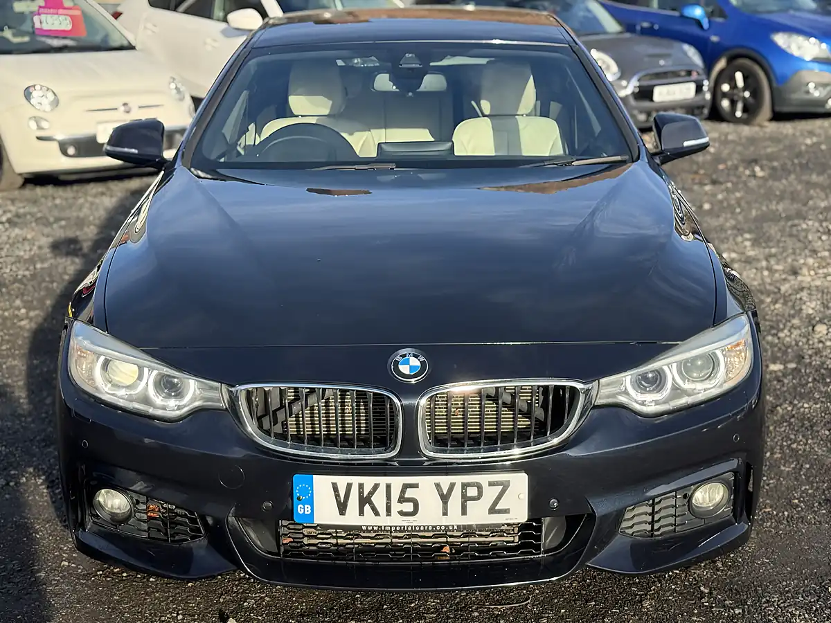 Used 2015 BMW 4 Series Gran Coupe M Sport Black - Interior and Exterior details 2
