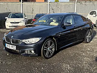 Used 2015 BMW 4 Series Gran Coupe M Sport Black - Interior and Exterior details 3