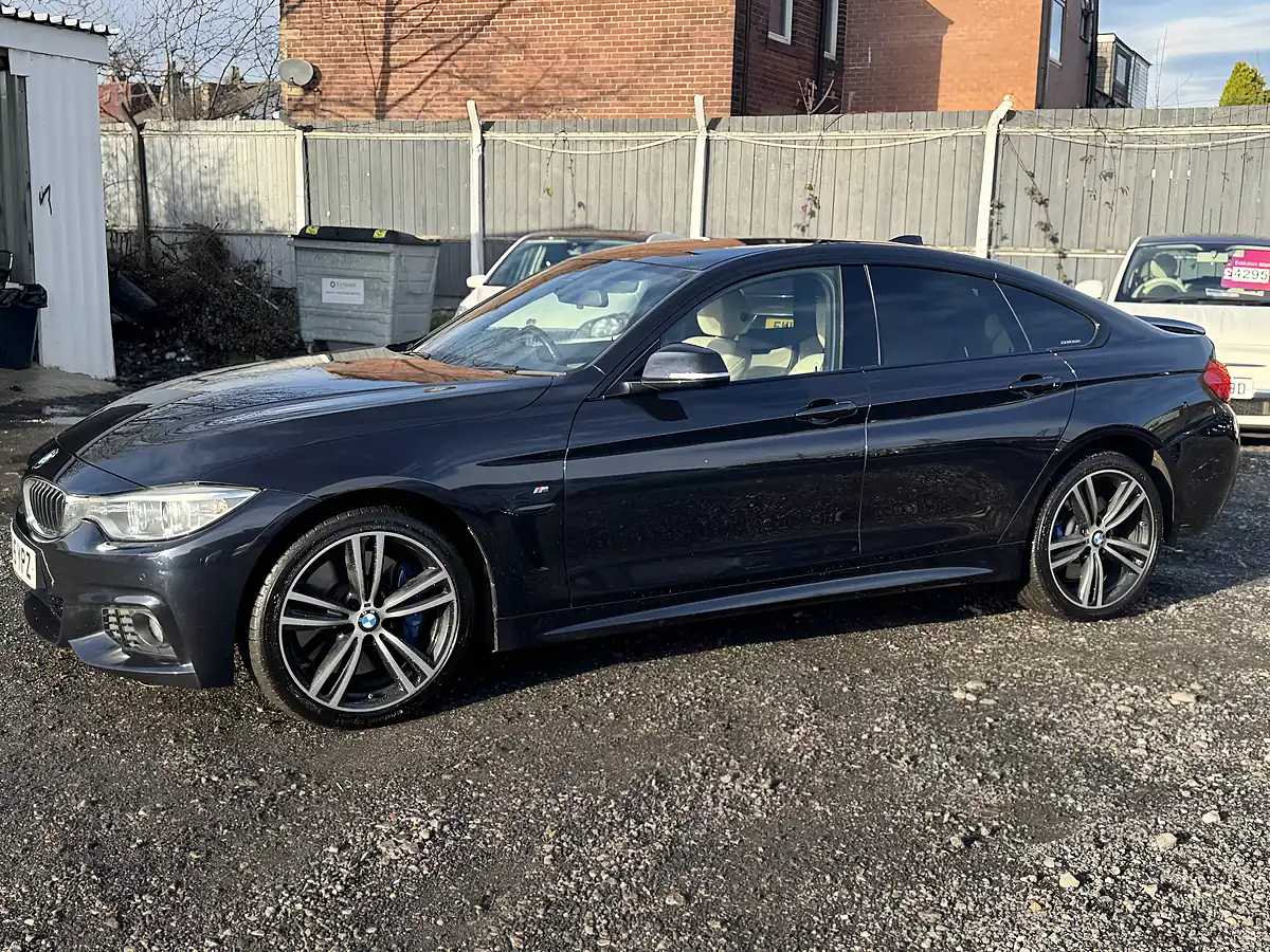 Used 2015 BMW 4 Series Gran Coupe M Sport Black - Interior and Exterior details 4