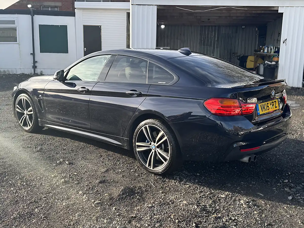 Used 2015 BMW 4 Series Gran Coupe M Sport Black - Interior and Exterior details 5