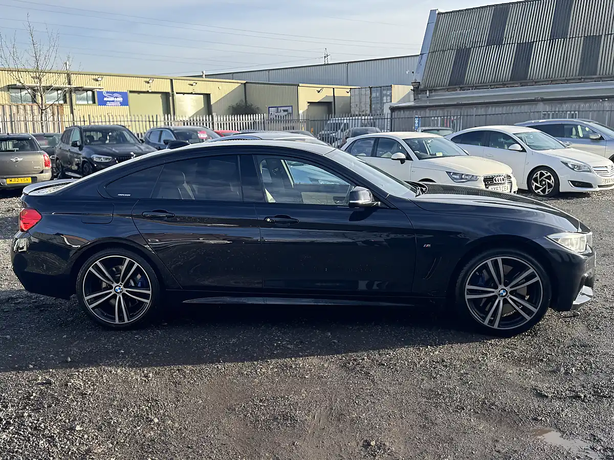 Used 2015 BMW 4 Series Gran Coupe M Sport Black - Interior and Exterior details 8