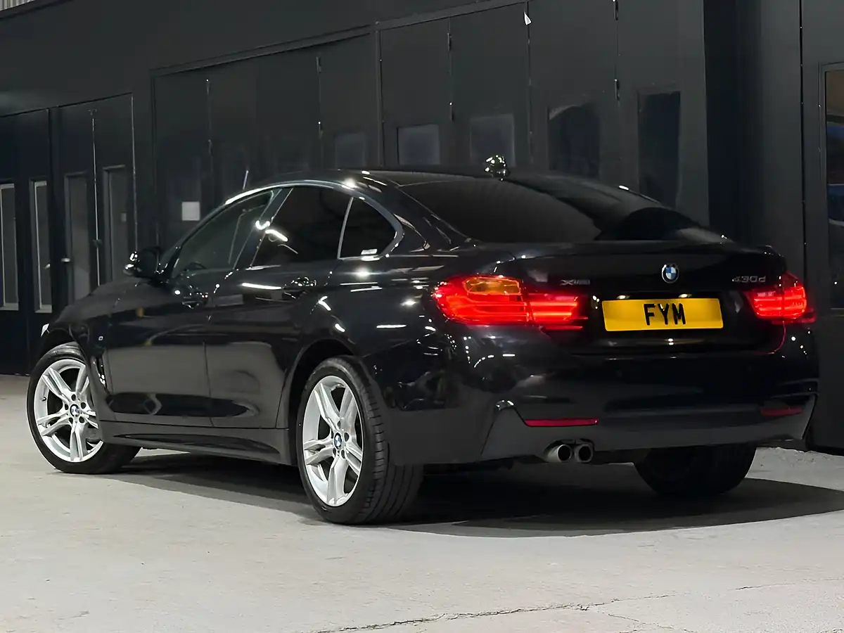 Used 2015 BMW 4 Series Gran Coupe M Sport Black - Interior and Exterior details 4