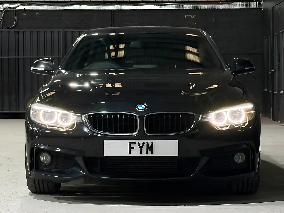 Used 2015 BMW 4 Series Gran Coupe M Sport Black - Interior and Exterior details 6