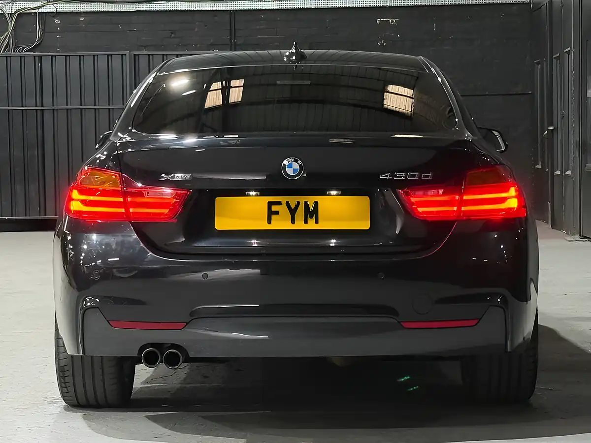 Used 2015 BMW 4 Series Gran Coupe M Sport Black - Interior and Exterior details 7