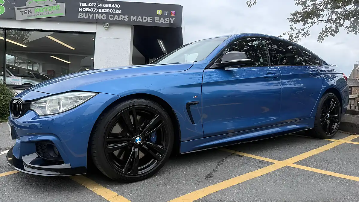 Used 2015 BMW 4 Series Gran Coupe M Sport Blue - Interior and Exterior details 10