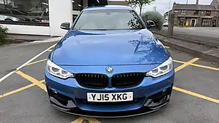 Used 2015 BMW 4 Series Gran Coupe M Sport Blue - Interior and Exterior details 12