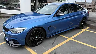 Used 2015 BMW 4 Series Gran Coupe M Sport Blue - Interior and Exterior details 14