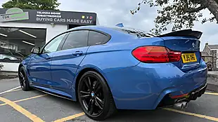 Used 2015 BMW 4 Series Gran Coupe M Sport Blue - Interior and Exterior details 15