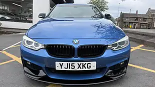 Used 2015 BMW 4 Series Gran Coupe M Sport Blue - Interior and Exterior details 2