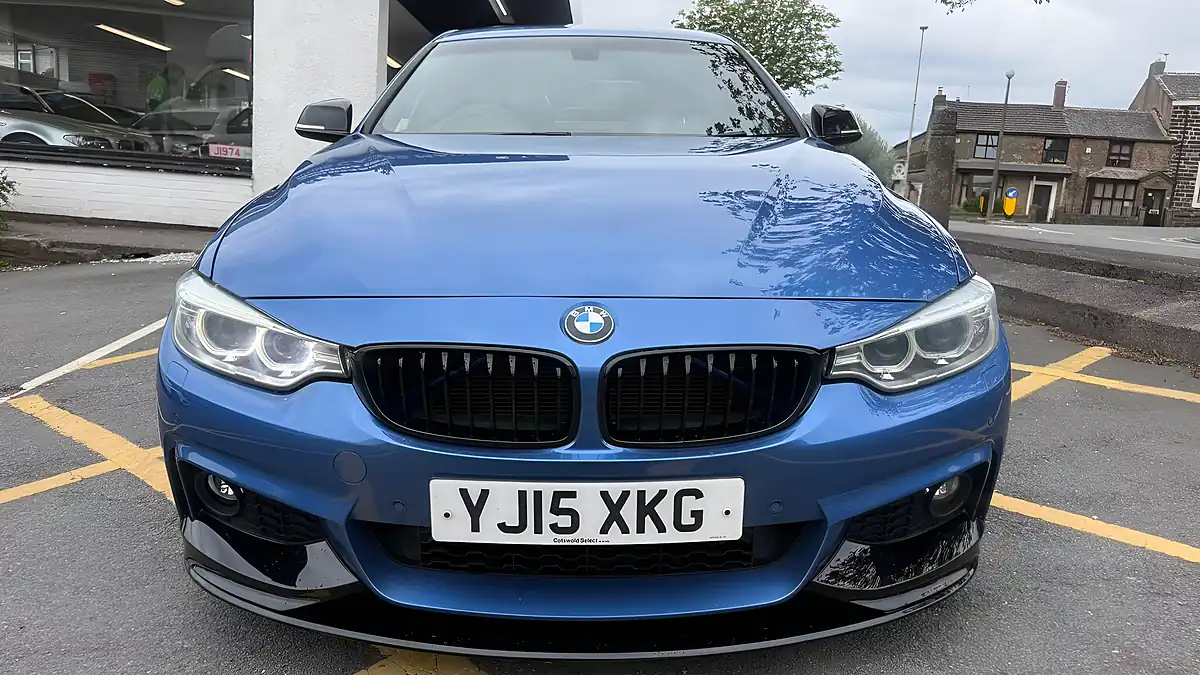 Used 2015 BMW 4 Series Gran Coupe M Sport Blue - Interior and Exterior details 2